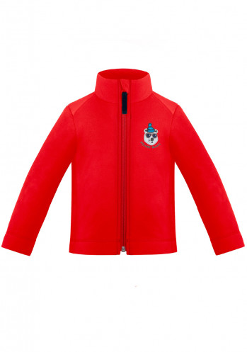 Detská mikina Poivre Blanc W19-1510-BBBY Fleece Jacket scarlet red3