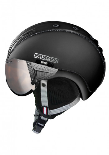 Lyžiarska helma Casco SP-2 Snowball Visor čierna