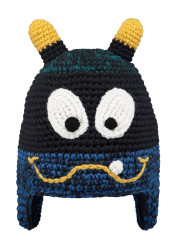 Detská pletená čiapka Barts Monster Beanie Navy