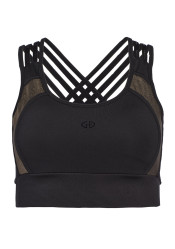 Dámska podprsenka Goldbergh Sarava bra Black/Gold