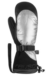Dámské rukavice Reusch Yeta Mitten Black/Shiny Silver