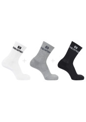 Salomon Everyday Crew 3-Pack White/Alloy/Black