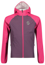 Scott Jacket Jr WP Dark Purple/Carmine Pink