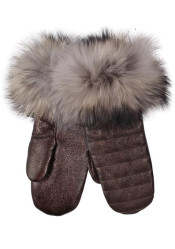 Gena Mittens Omega Dark Gold