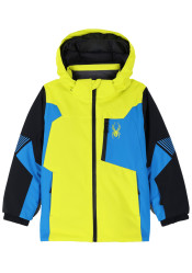 Detská bunda Spyder Mini Leader Yellow/blue/blk