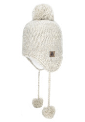 Jail Jam Bubble Peruvian Hat 043 Ivory