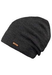 Pánska čiapka Barts Jonni Beanie Charcoal