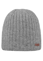 Pánska čiapka Barts Haakon Beanie Heather Grey