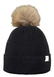 Detská pletená čiapka Barts Cinder Beanie Black