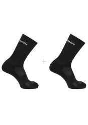 Salomon EVASION CREW 2-PACK BLACK/BLACK