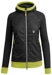 Dámska bunda Martini Alpine Cross Da Black/Wild Lime