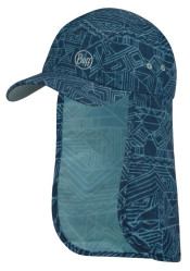 Detská šiltovka Buff 122548.779 Sahara Cap Kasai Night Blue