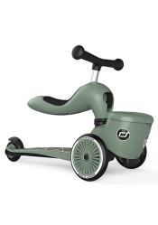 Detské odrážadlo a kolobežka Scootandride Highwaykick 1 Lifestyle Green Lines