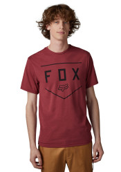Fox Shield Ss Tech Tee Scarlet