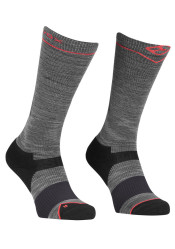 Dámské podkolenky Ortovox Ski Tour Light Compression Long Socks W Iron Grey Blend