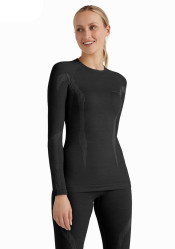 Dámske termo tričko Falke W WT Longsleeve – Black (kód: 33311-3000)