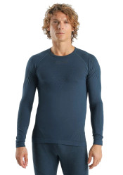 UYN Man Evolutyon Biotech UW Shirt Long_Sl Blue Poseidon
