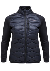 Peak Performance W Helium Down Hybrid Jacket Black
