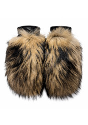 Dámske rukavice Gena Mittens Massa Bis Fox Blk/Raccon