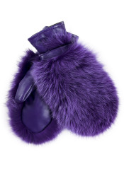 Dámske rukavice Gena Massa Bis Fox Violet