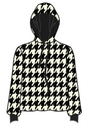 Dámský svetr s kapucí Newland N4 6403/121 Lady Sweater