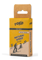Toko Natural Speed,žlutý,10°C/-4°C,40g skluzný vosk