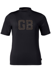 Goldbergh Felicity Short Sleeve Top Black