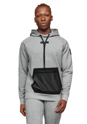 Pánska mikina On Running Hoodie, M Grey