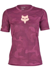 Fox W Ranger Tru Dri Ss Jersey Sangria
