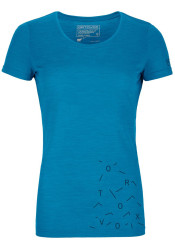 Dámské triko Ortovox 150 Cool Lost Ts W Heritage Blue