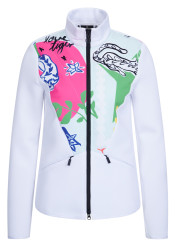Dámská mikina Sportalm 1823512014 Bright White