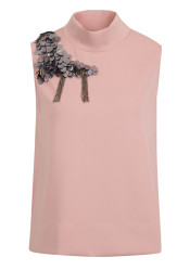 Dámské tričko Sportalm 1812529720 Mauve Chalk