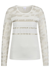 Dámské tričko Sportalm 1812533670 Eucalyptus Mist
