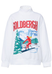 Goldbergh La Montagne Crew Neck Sweater White