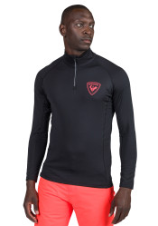 Pánský rolák Rossignol Hero Classique Half-Zip Black