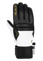 Dámske rukavice Reusch Mikaela Shiffrin R-TEX XT 7701 Black/White