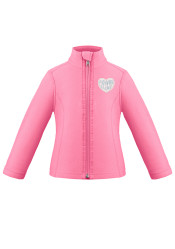 Detská mikina Poivre Blanc W24-1500-Bbgl Micro Fleece Jacket Orchid Pink