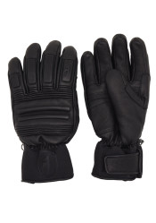 Pánske rukavice Toni Sailer Adam Men Leather Gloves Black