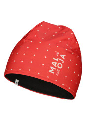 Maloja Čepice KatzensteinM. bright cranberry bubbledots
