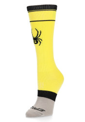Dětské lyžařské podkolenky Spyder Bug Liner Ski Socks - Acid Yellow