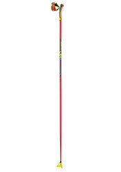 Leki HRC marathon bright red-neonyellow-black