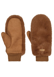 Dámske rukavice Barts Fur Mitts 1617-2402-09 Brown