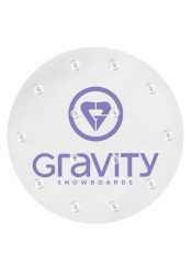 Gravity Heart Mat clear/lavender