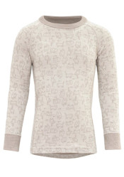 Dětské triko Devold Duo Active Merino Shirt Kids Raw White
