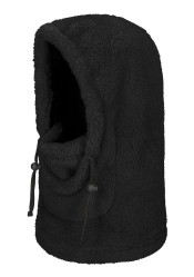 Detská kukla Jail Jam Teddy Hood 001 Black White Beige – teplá a mäkká ochrana pre malých dobrodruhov