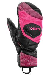 Detské rukavice Leki WCR Venom 3D Junior Mitt black-pink