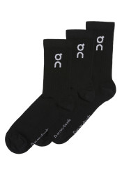 On Running Logo Sock 3-Pack, Black