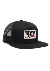 Fox Winged Trucker Hat Black