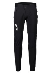 Pánske cyklistické nohavice POC Rhythm Resistance Pants Uranium Black