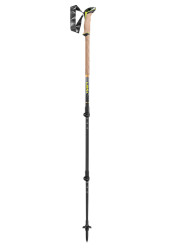 Leki Sherpa, dark anthracite-copper-neonyellow, 110 -145 cm